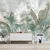 Tropical Plants Decorative Wallpaper Bananas Cement Wall Paper Living Room Sofa Home Background Mural