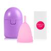 Microwave Silicone Menstrual Cup Storage Box - Compact Period Solution