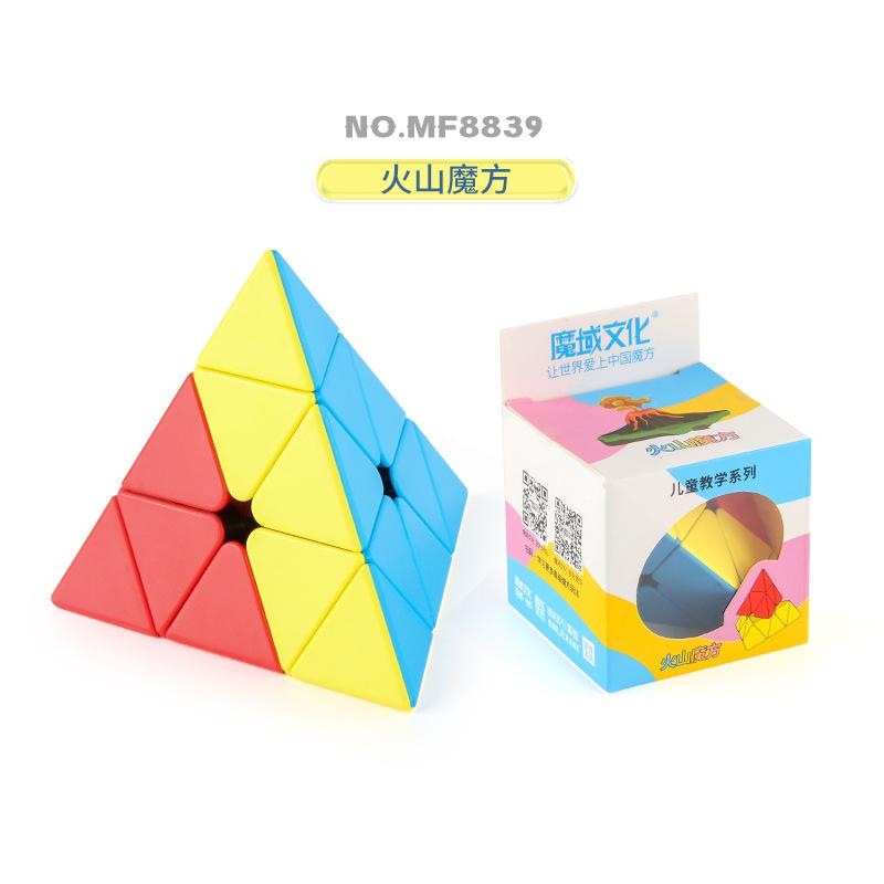 Детская наука и образование Магический домен Обучение Введение Серия кубиков Рубика Плавное вращение Второй и третий порядок Пирамида Правильный