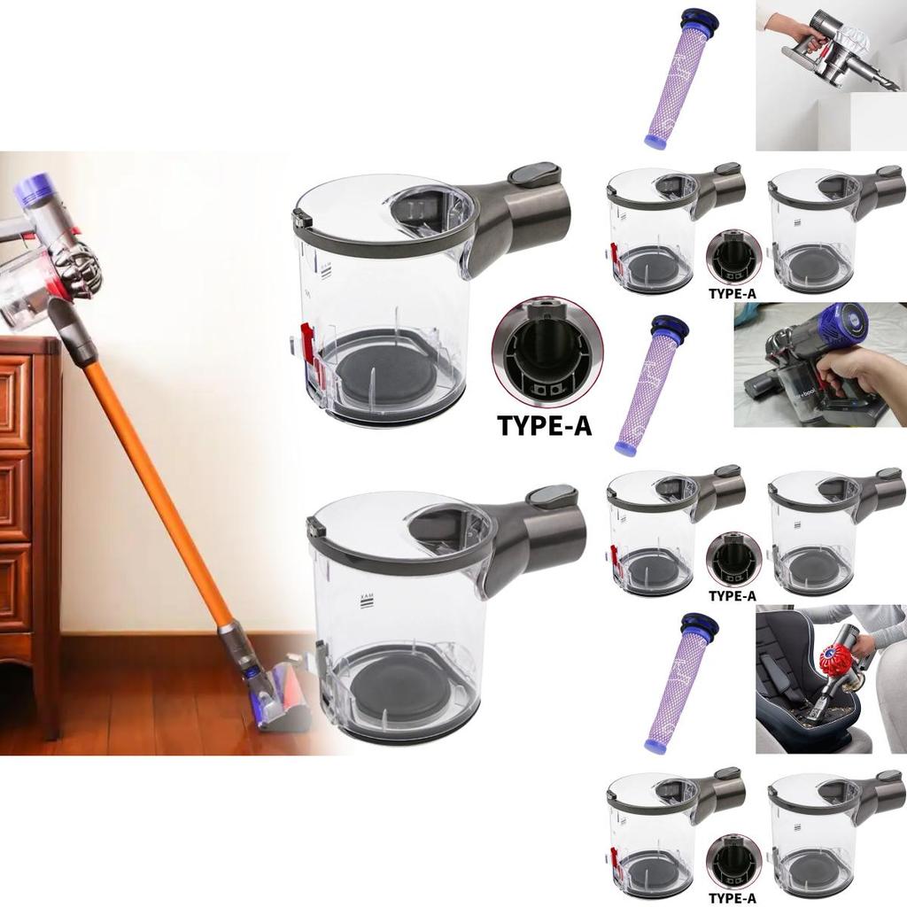 Для Dyson V6 Тип A Пылесборник с крышкой циклонного сбора для бытового использования