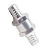 Aluminum Alloy Check Valve for Automotive Diesel Fuel Pipeline 6/8/10/12mm Sizes Available for Machinery