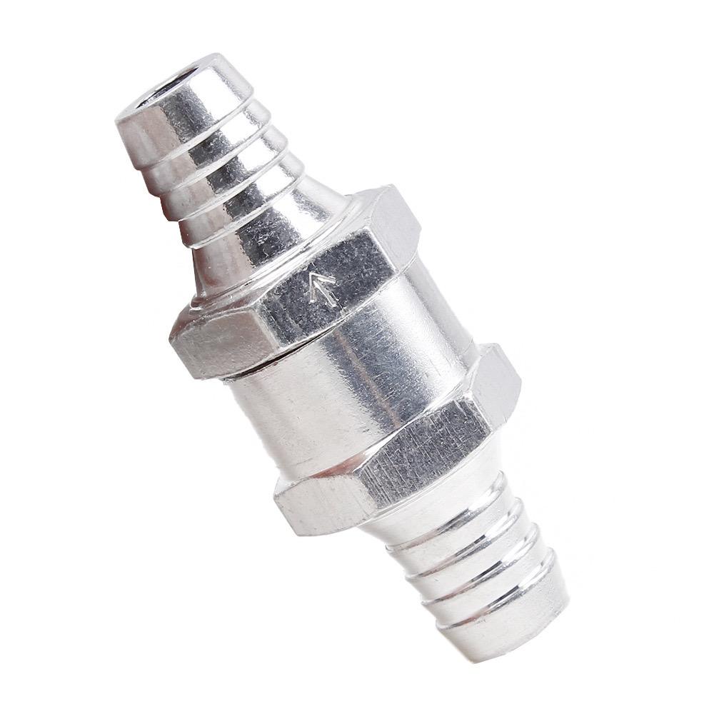 Aluminum Alloy Check Valve for Automotive Diesel Fuel Pipeline 6/8/10/12mm Sizes Available for Machinery