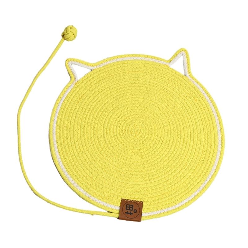 Reversible Cats Scratcher Mat Durability Indoor Grinding Claws Cats Training Toy for Cats Playtimes