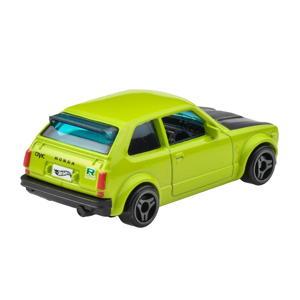 Hot Wheels Basic Car Honda Civic Custom, возрастом от 1 до 10 лет и HNJ97 [3 вверх]