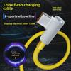 Совместимый с Redmi 120 Вт кабель Elbow Data для зарядки K50, K50 Pro, K40, Note 11 Pro