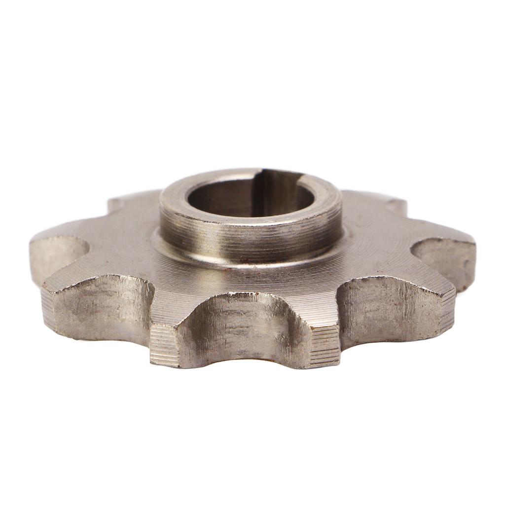 420 9 Tooth Sprocket for MY1016Z2 MY1016Z3 MY1018 Geared Motors High Accuracy Carbon Steel Easy Installation Motor
