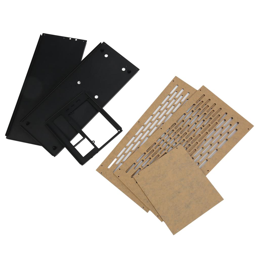 ATX Case 20V 3A 60W PD Charge Daisy Chain Interface Support Steel Acrylic ITX Chassis for Graphics Card Within 13.4in