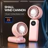 Newstyle Handheld Mini Turbo Fan 100 Wind Speeds Adjustable 4000mAh Batteries Cold Compress Mini Personal Fan USB Charging Fan