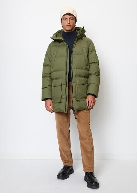 Winter Jacket Marc O'Polo Hooded Down Jacket Regular (329096070136) Asher Green