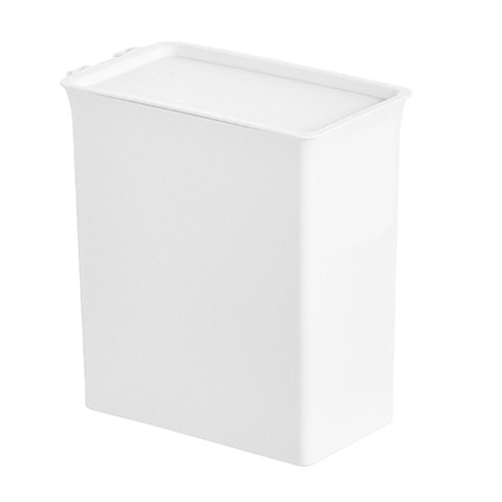 Laundry Detergent Pods Storage Box with Lid Space Saving Organizer Holder for Tabs Capsules Stackable Container for Laundry Room