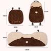 Warm Car Seat Cushion Non Slip Car Pillow Soft Bear Car Cushion  Automobile