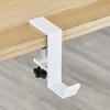 Мобильный крючок для боковой стороны стола, противоскользящий, регулируемый, с большой грузоподъемностью, органайзер для стола