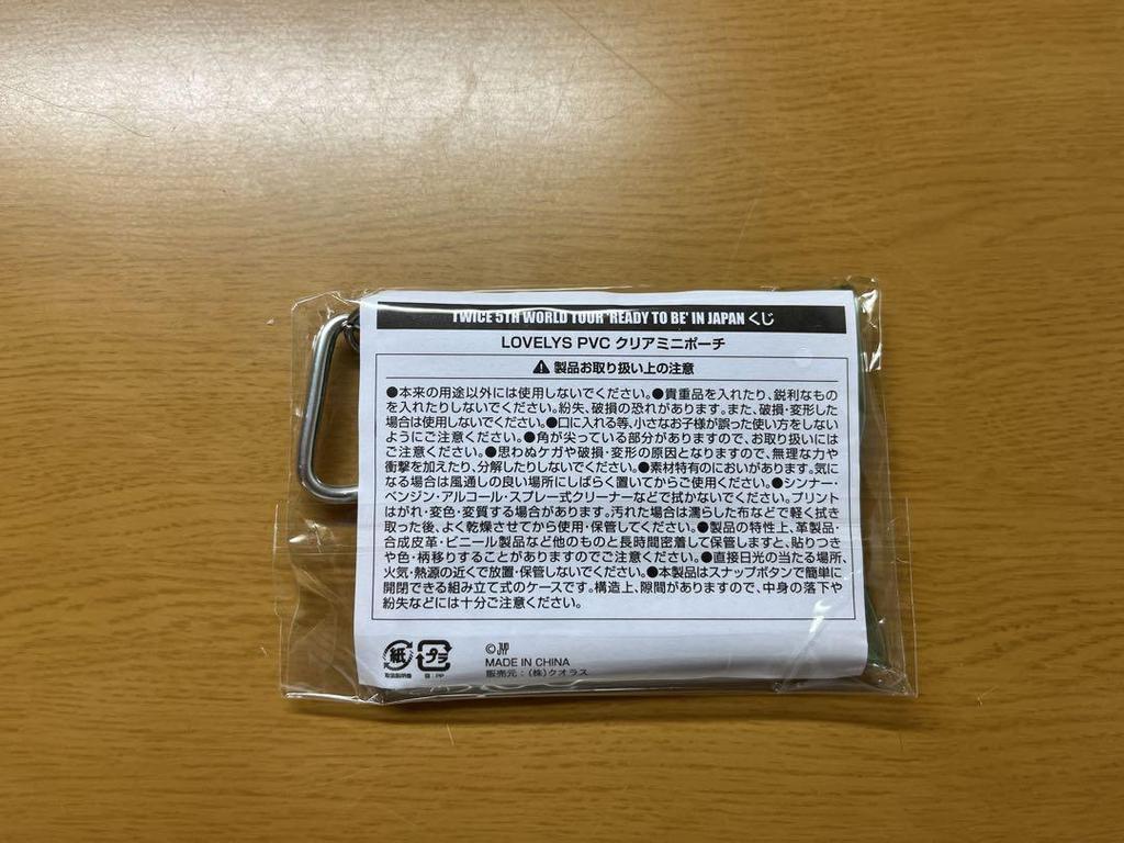 [USED] TWICE Mini Clear Pouch Mina