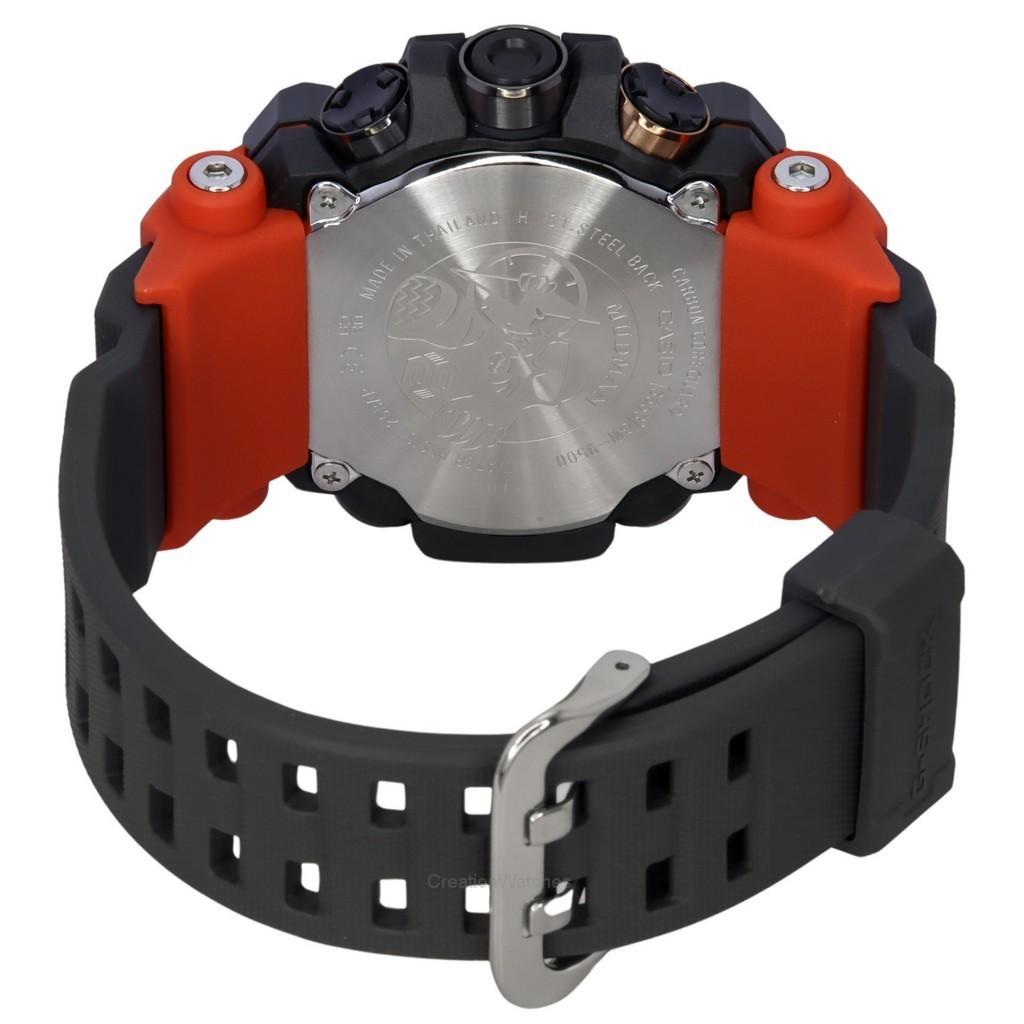 Casio Мужские часы G-Shock Mudman Master Of G-Land Digital с оранжевым и черным полимерным ремешком Solar GW-9500-1A4 200M