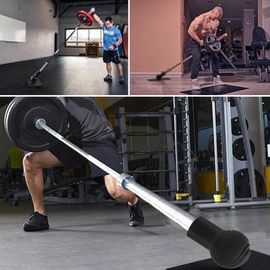 Насадка для штанги «Мина» Нескользящая силиконовая Т-образная насадка для тяги Легко установить Аксессуары для силовых тренировок со штангой