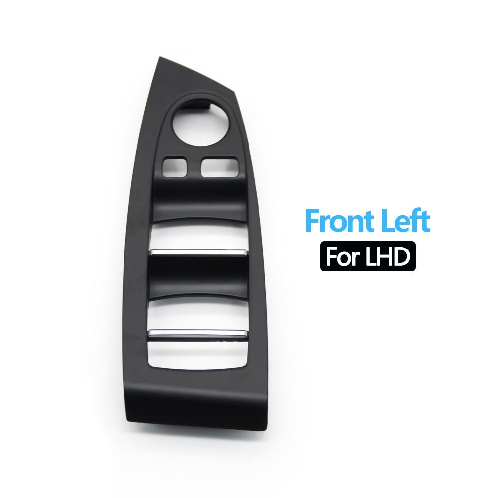 LHD RHD Car Interior Front Rear Left Right Door Window Switch Cover Armrest Panel For BMW 5GT Gran Turismo F07 2010-2017
