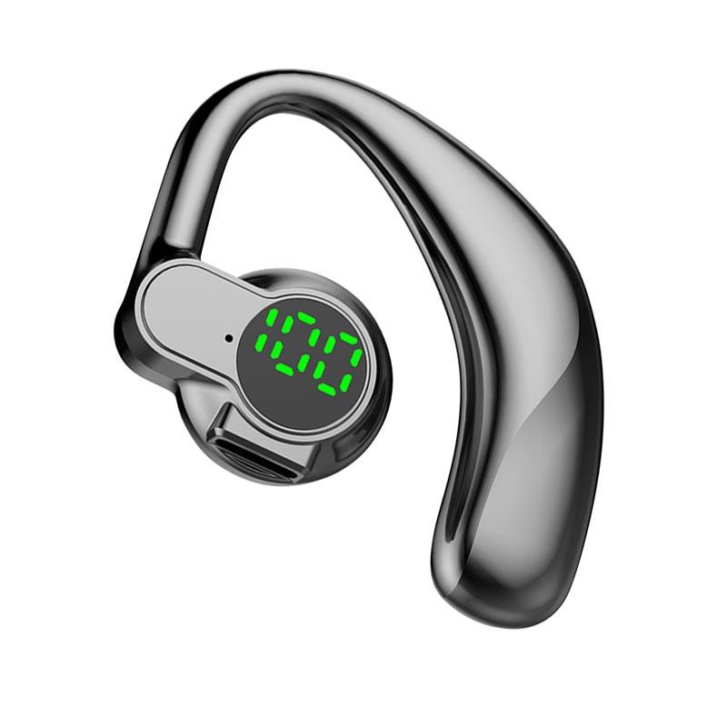 Беспроводные Bluetooth-наушники с костной проводимостью BT5.4, наушники с микрофоном, гарнитура для громкой связи с шумоподавлением