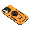 For iPhone 16 Case with Kickstand Shockproof TPU+PC Phone Back Cover