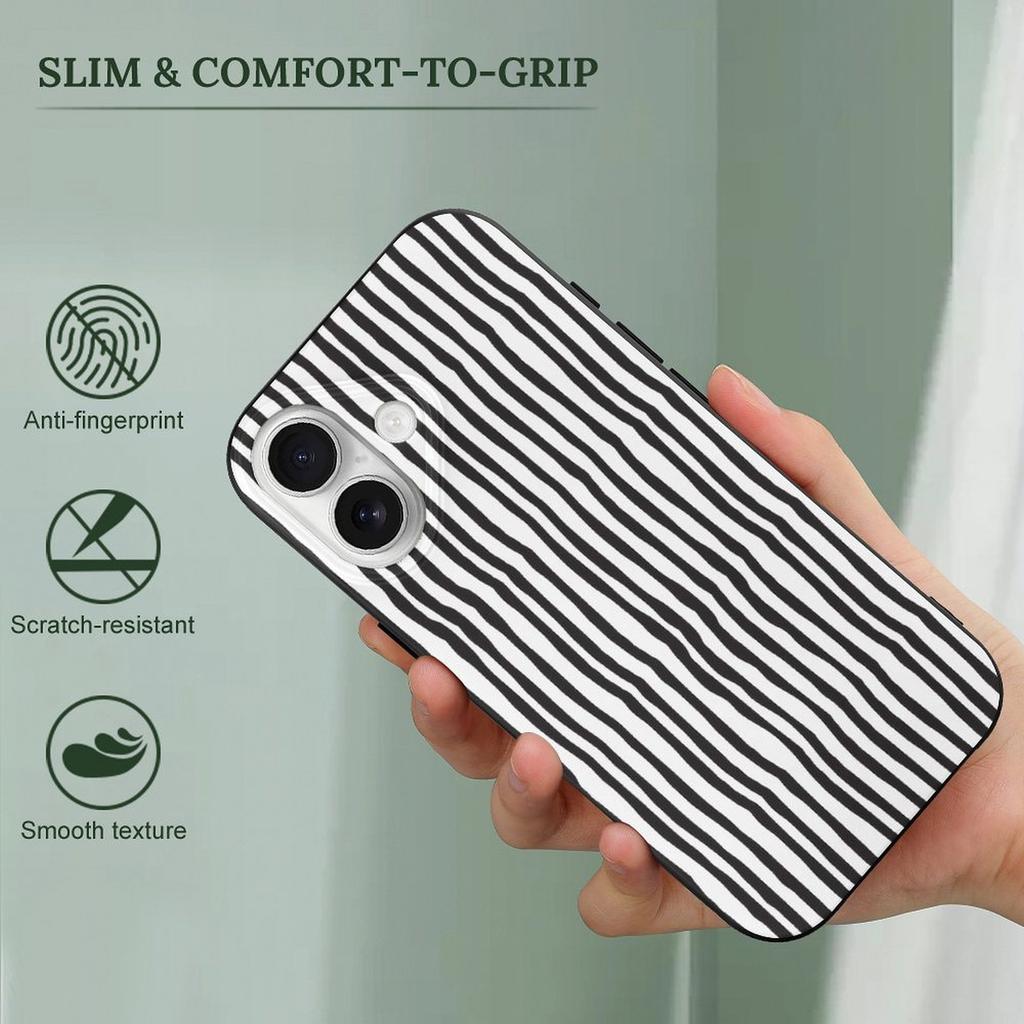 1 шт. ТПУ чехол для телефона серии iPhone 17, матовый дизайн с полным покрытием краев, комфортный на ощупь, ежедневная защита