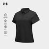 Under Armour Женская быстросохнущая футболка-поло для активного отдыха с защитой от солнца