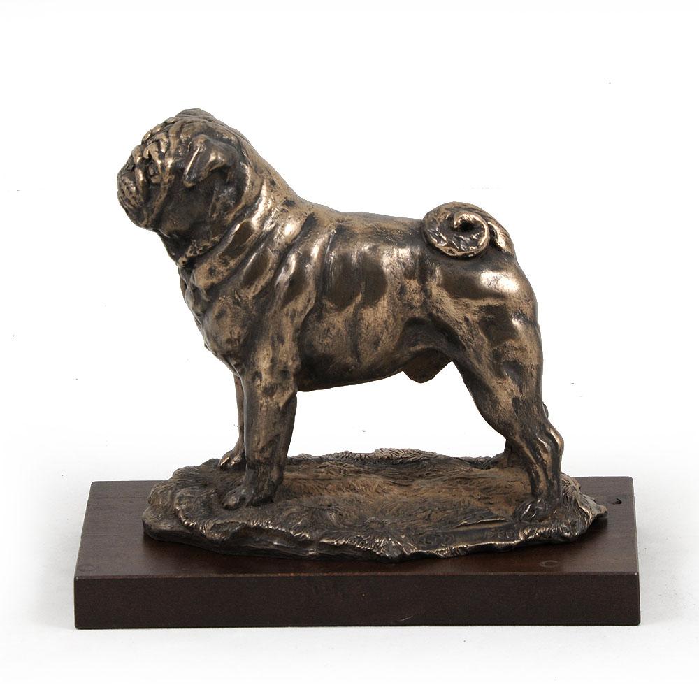 Pug - dog statue, figurine for office, trophy for dog show by Art-Dog brand