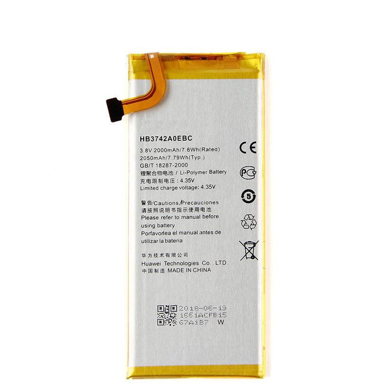 Новый сменный аккумулятор HB3742A0EBC для Huawei P6 G6 G621 H30 C00 TL00 G620 C8817D 2050 мАч