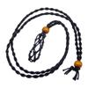 Handmade Braided Necklace Adjustable Net Bag Crystal Stone Pendant Necklace Net bag necklace  Men