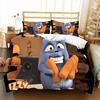 3D G-Grizzy and The Lemmings Bedding Set Printed Bed Set With Pillowcase Bed Duvet Cover Soft Queen King Size Bedclothes Home