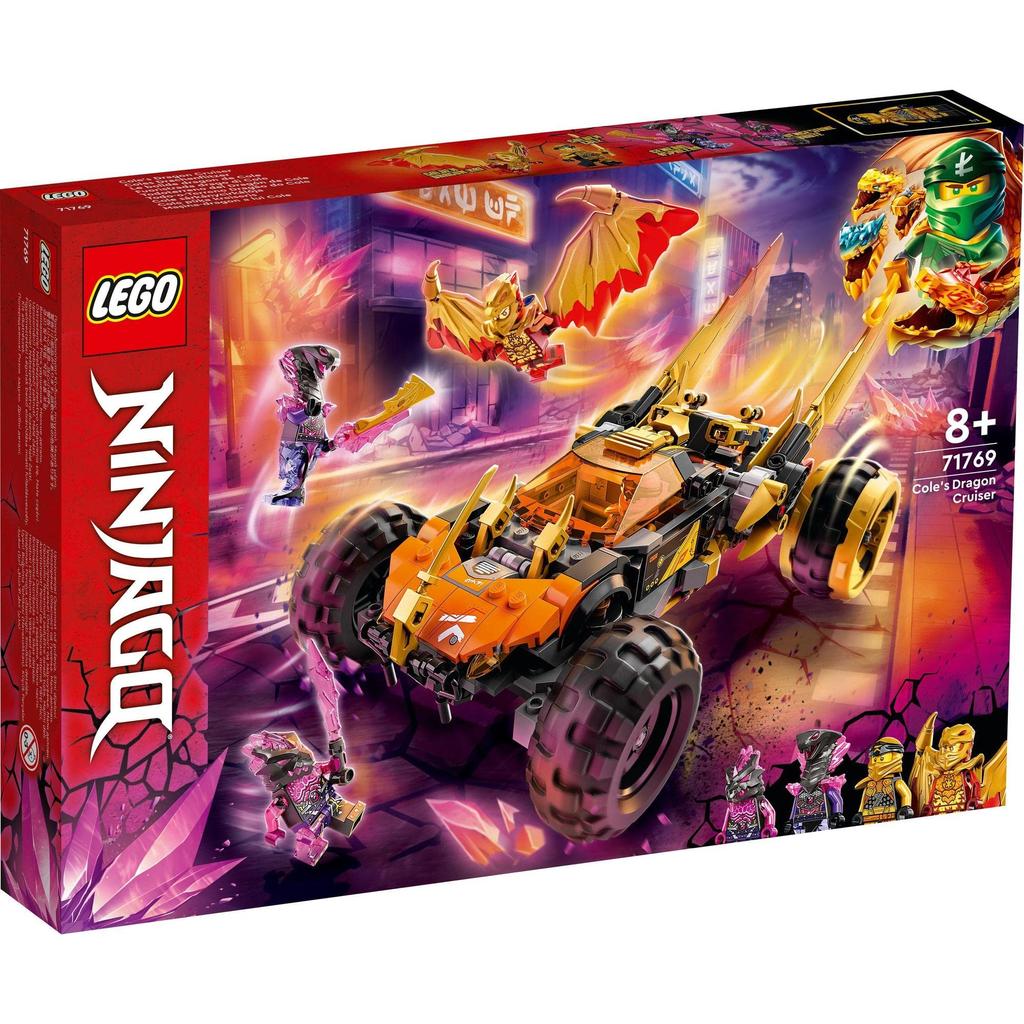 LEGO Ninjago Dragon Cruiser 71769 Игрушечный блок Подарочный автомобиль Ninja Ninja Мальчики от 8 лет и старше Cole's
