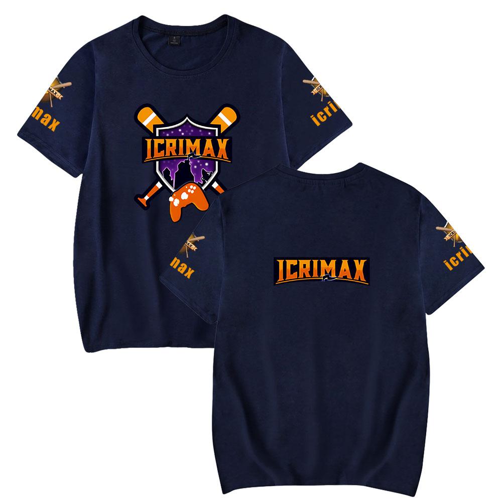 Футболка для мужчин и женщин, летняя одежда, фитнес, Icrimax, O-образный вырез, мужская футболка, большие размеры, новые мужские футболки, топы