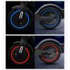 New Outdoor Mijia Reflective Sticker Scooter Parts Wheel Hubs Protective Xiaomi M365 Pro