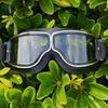 Motorcycle riding goggles, ski goggles, retro helmet goggles, windproof and sandproof eyewear, sports and outdoor eyewear