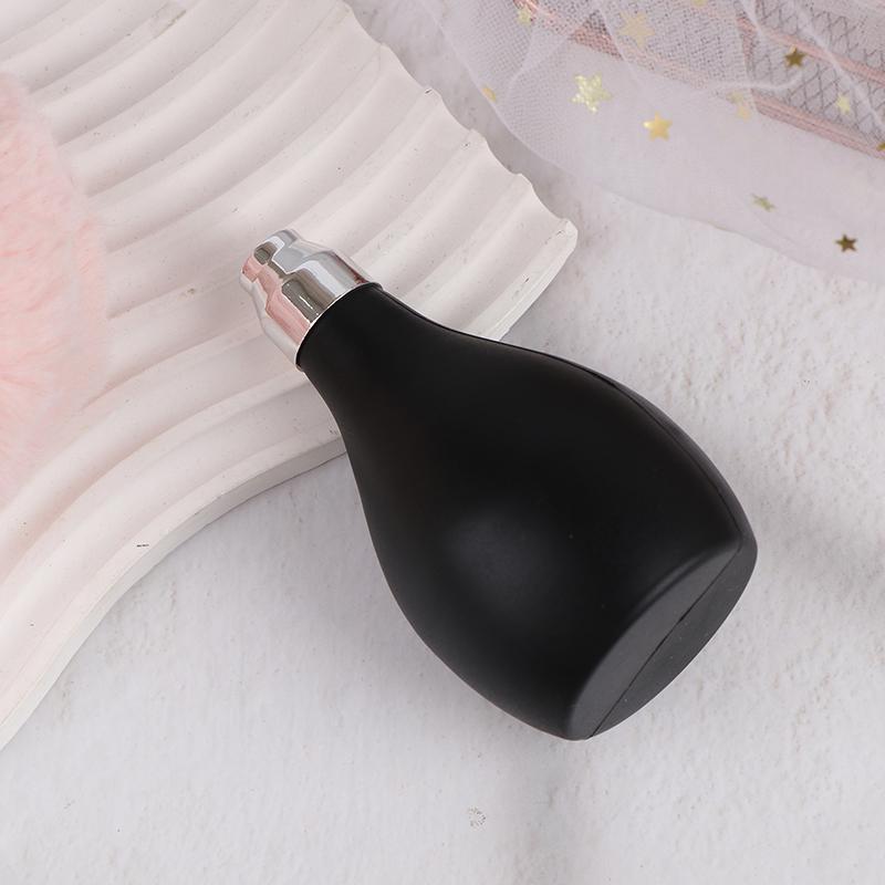 Hair Fibers Spray Applicator Black Dry Powder Atomizer Bottles Barber Powder Container Styling Tools Accessories