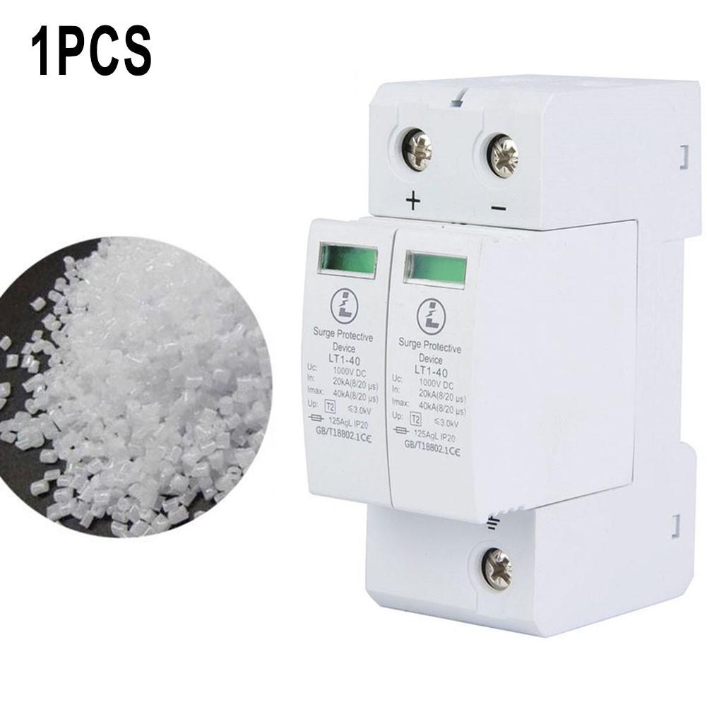 2P Солнечный фотоэлектрический низковольтный DIN-рейка разрядник сетевое напряжение DC1000V 20KA-40KA