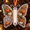 Rolled Bill Storage Container Acrylic Butterfly Cash Gift Ornament, Christmas Halloween Money Holder with Clear Creative Present Box Compartment,
