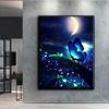 5D Diy Diamond Painting The Moonlight Butterfly Cross Stitch Set Full Diamond Embroidery Mosaic Art Picture of Rhinestones Decor Gift