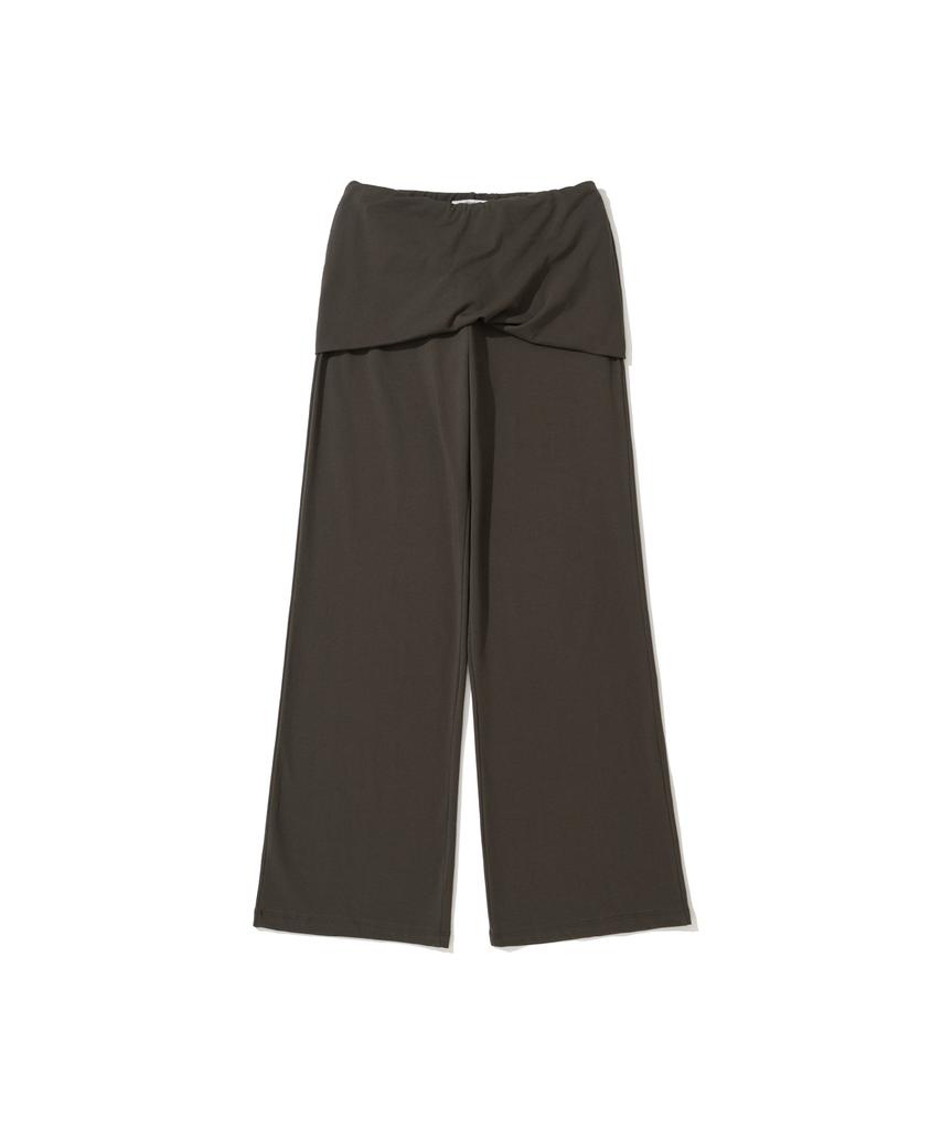 WEARIS Layered Skirt Pants