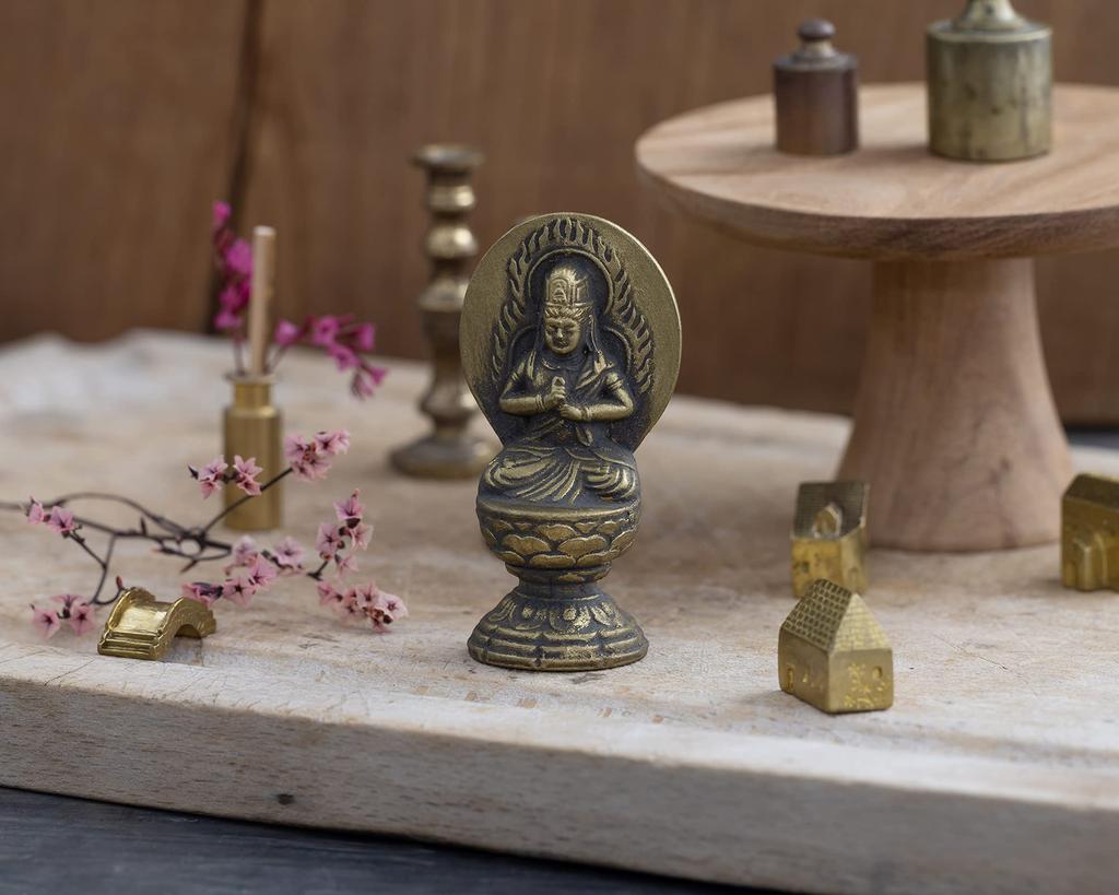 Статуя Будды Дайнити Нёрай Буддист Кейаки Ватанабэ Прототип в Год Двенадцати Зодиак Хранитель Зодиак Зодиак Такаока Медная посуда Дайнити