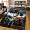 Ковер Monster Jam Truck для гостиной, спальни, коврик для кухни, детской, нескользящий коврик для пола, ковер-подарок на день рождения, реквизит для фотосъемки