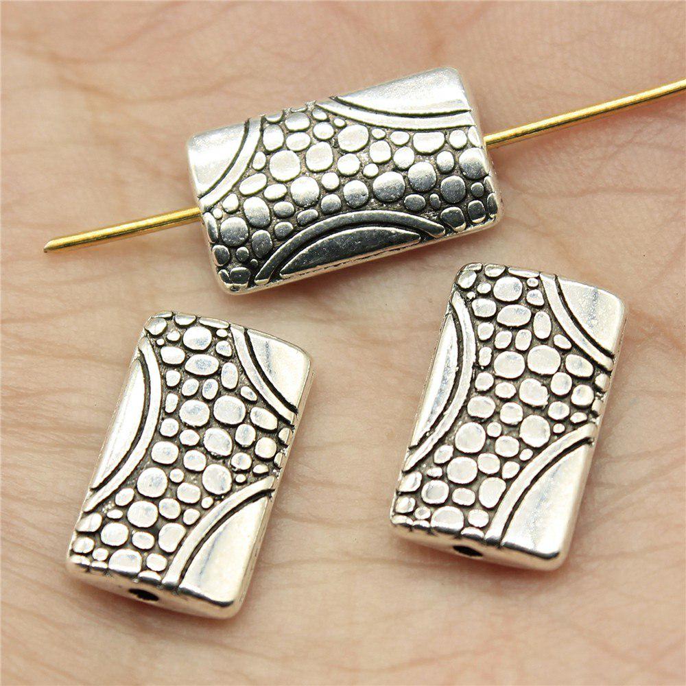 10 шт., разделители, ювелирные изделия своими руками, резные прямоугольные проставки с маленькими отверстиями, бусины 15x9x3 мм, размер отверстия 1 мм B13794