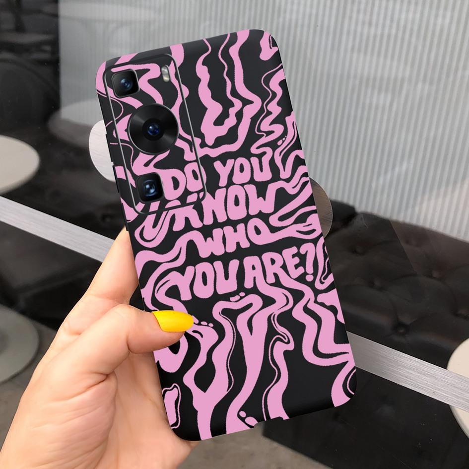 Чехол для Huawei P60 Pro 2023 Новые модные узоры Тонкая задняя крышка для Huawei P60 LNA-LX9 P 60 P60 Art Мягкий чехол для телефона Coque