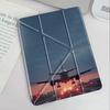 Чехол для планшета для iPad Pro 2025 Mini 6 7 Air 4 5 M3 M2 1 2 M4 11 дюймов Pro 11-го 10-го 9-го 8-го 7-го 12,9 дюйма Чехол-подставка Ночной Асфальт