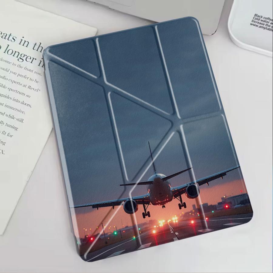 Чехол для планшета для iPad Pro 2025 Mini 6 7 Air 4 5 M3 M2 1 2 M4 11 дюймов Pro 11-го 10-го 9-го 8-го 7-го 12,9 дюйма Чехол-подставка Ночной Асфальт