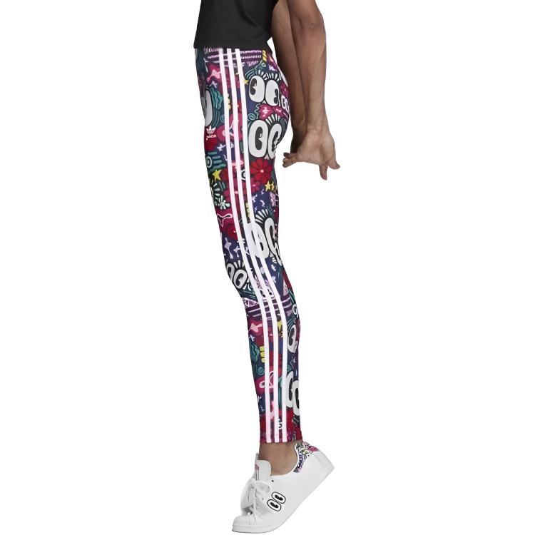 adidas Леггинсы adidas Originals x Hattie Stewart с принтом 3 полоски DV2671