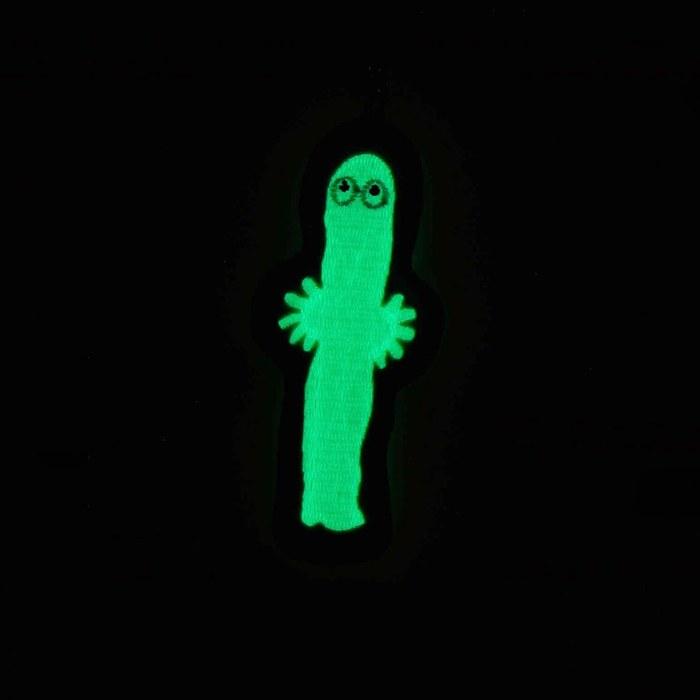 [HIGHTIDE] MOOMIN Luminous Keyring Nyoro Nyoro Glow-in-the-Dark Keychain White 4.2 x 1.3 x 9.7 cm