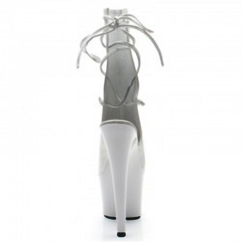 17 см новые осенние кожаные ботинки черные женские ботинки водонепроницаемые на платформе супер высокий каблук модные ботинки тонкий каблук