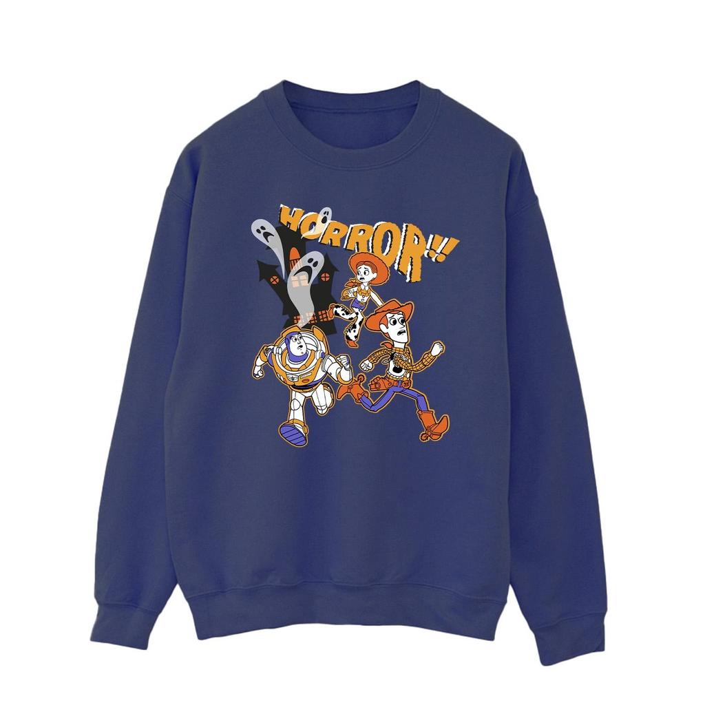 Toy Story Mens Horror Run Away Halloween Sweatshirt