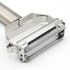 2 In 1 Stainless Steel Potato Cucumber Carrot Vegetables Fruit Grater Julienne Peeler Kitchen Supply