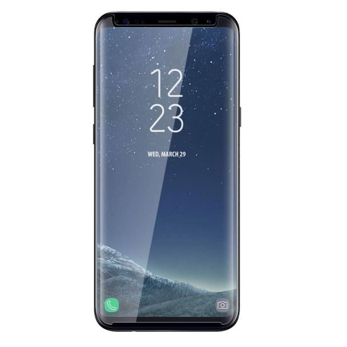 Verre pour pour Samsung Galaxy S8 PLUS - Trempe Transparent Film Vitre Protection Ecran Ultra Resistant [Phonillico®]