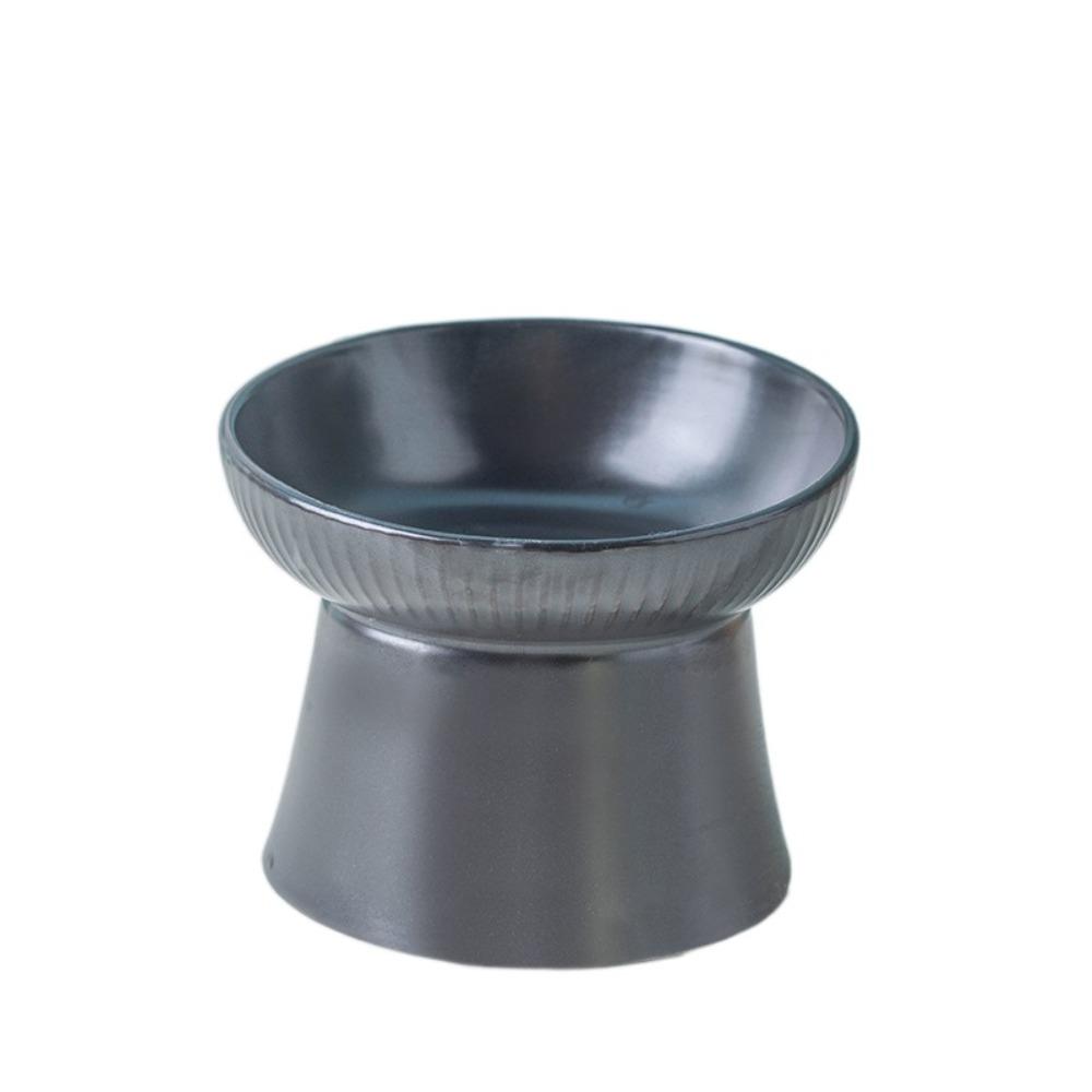 Творческая миска для домашних животных с высокой ножкой, керамическая поилка для домашних животных, кормушка для собак, защита шеи